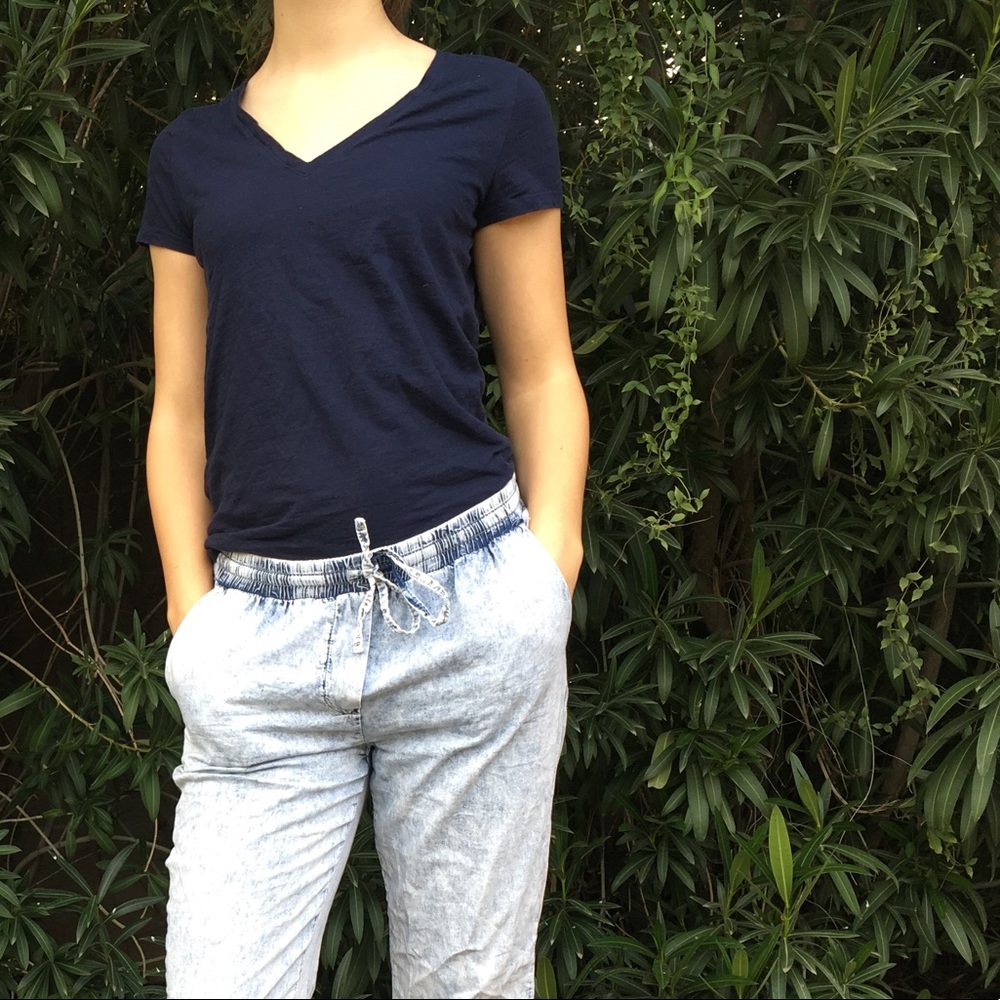 Basic v neck fitted tee 👌🏼❤️🌵☀️